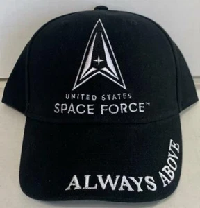 U.S. Space Force Ball Cap Hat Adjustable Size Embroidered Logo - NEW - Picture 1 of 2