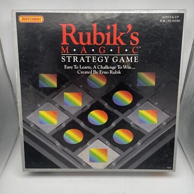 Vintage Rubik's Magic Strategy Game by Matchbox - 1987 Edition - Complete! - Image 1 of 4