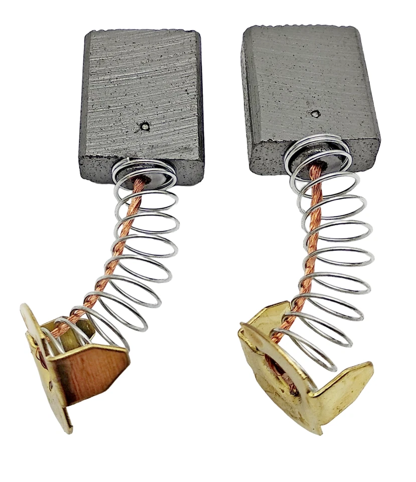 1 Paire Charbon pour scheppach Hs 80,105, 111,112, Ts 205,H6,5xB15xL19mm Tubes - Bild 1 von 2