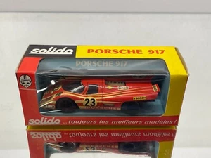 SOLIDO 186 PORSCHE 917K WINNER 24H LE MANS 1970 #23 -RED 1:43- GOOD IN BOX - 489 - Picture 1 of 10