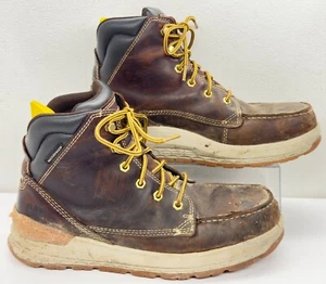 Men’s Caterpillar Work Boots Carbon Composite Toe STK# P91402 US 10M CAT READ - Picture 1 of 13