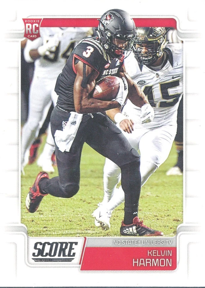 SCORE Kelvin Harmon RC REDSKINS COWBOYS DC-DEFENDERS NC-State WOLFPACK - Image 1 of 1