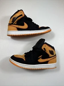 Größe 9,5 - Air Jordan 1 SE Mid Vivid Orange FJ4923-008 - Bild 1 von 10