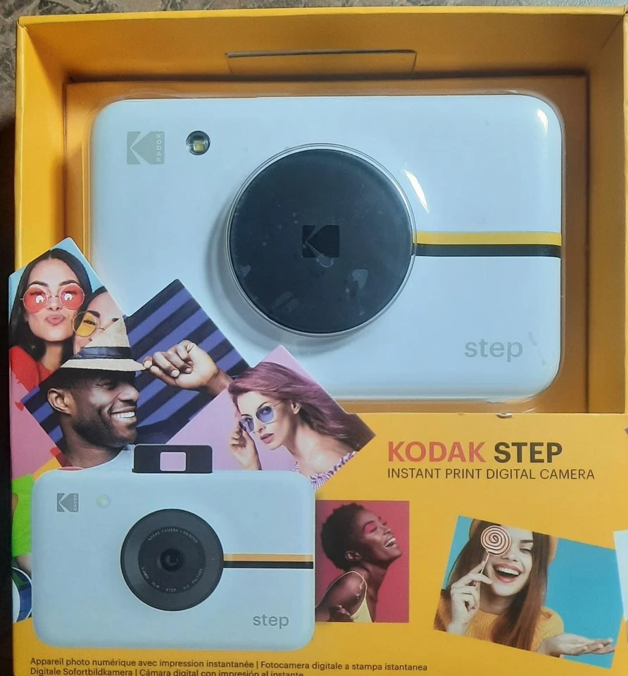Kodak Step Camera Instant Camera with 10MP Image Sensor ZINK Zero Ink Technol...
