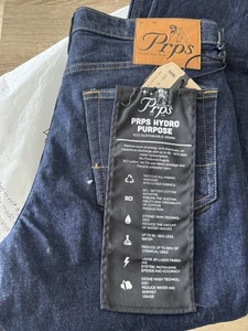 PRPS Men's Rambler Selvedge Jeans W31 L32 Blue Denim Wash - Picture 1 of 8