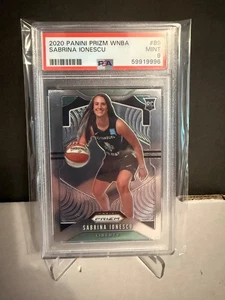 2020 WNBA Panini Prizm Sabrina Ionescu #89 Rookie Card PSA 9 MINT - Picture 1 of 1