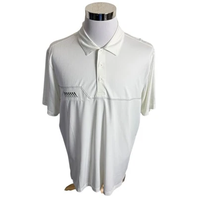 Ping Desert Willow Golf Resort Polo Shirt Men's Large White Performance - Image 1 of 4