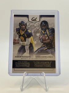 2016 Panini Contenders Draft Picks Collegiate Connections Aaron Rodgers Marshawn - Bild 1 von 2