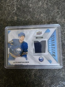 2021-22 Upper Deck Series 2 Rookie Materials Arttu Ruotsalainen Card# RM-AR - Picture 1 of 2