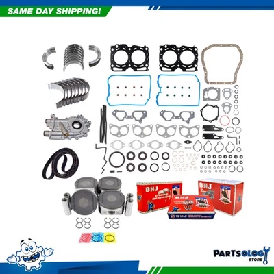 DNJ EK718AM 主发动机重建套件 适用于 02-05 萨博 斯巴鲁 9-2X 2.0L DOHC 16v — 第 1/4 张图片