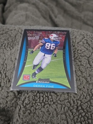 2008 Bowman Chrome - Derek Fine #BC35 (RC) - Image 1 of 2