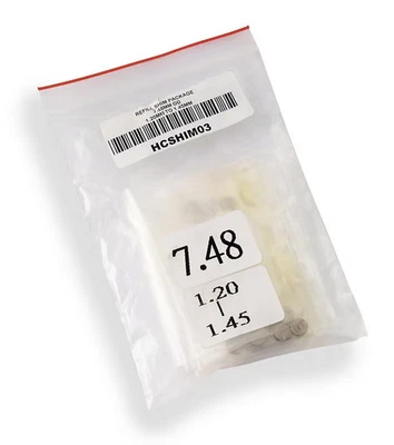 Paquete de recarga de cuña de válvula Hot Cams de 10,00 mm - 1,85 mm a 3,25 mm HCSHIM31 Foto 1 de 4