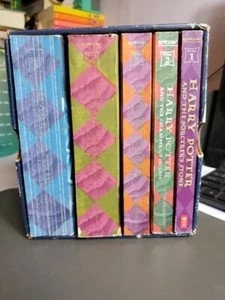Harry Potter Years 1-5 five book box set J. K. Rowling 1999 2000 preowned read - Picture 1 of 7