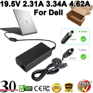 Laptop Charger Adapter Power Cord For Dell Inspiron 11 13 15 17 3000/5000/7000 - Picture 1 of 3