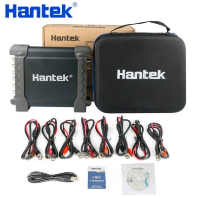 Hantek 1008A/B/ C 8CH Auto Diagnostic DAQ Oscilloscope Oscillometer Generator - Image 1 of 4