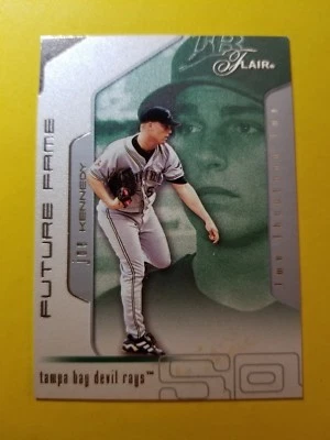 JOE KENNEDY * 1416/1750 * RC FUTURE FAME #130 TAMPA BAY RAYS - 2002 FLAIR MLB - Image 1 of 3