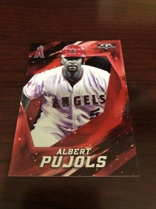 2017 Topps Fire Albert Pujols Red Flame #141 *Mint*