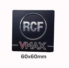 4pcs Replacement Rcf Badge Emblem Logo Speaker 60mm  Repair Aftermarket