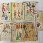 Vintage Doll Patterns Assorted Sizes Lot of 8