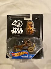 Hot Wheels Character Cars Star Wars Chewbacca 40th Anniversary New SEALED Disney