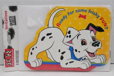 Hallmark Party Express Disney 101 Dalmatians 8 Pack Birthday Invitations -Sealed - Image 1 of 4
