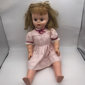 Vestido original Miss Beauty Parlor 24" Deluxe Reading Co ojos dormidos D3 - Imagen 1 de 11