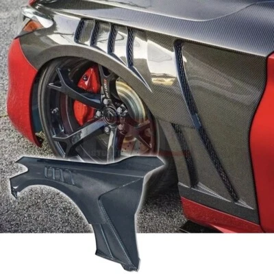 Para Infiniti Q60 2016-2022 cupé MBJ V2 estilo guardabarros ventilados de fibra de carbono - Par Foto 1 de 4