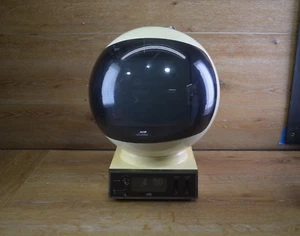 JVC Videosphere TV w/stand, model 3241 With Clock - Picture 1 of 18