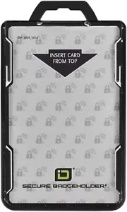 ID Stronghold - RFID-Sperre sicherer Abzeichenhalter - Duolite 2 1er-Pack, schwarz - Bild 1 von 6