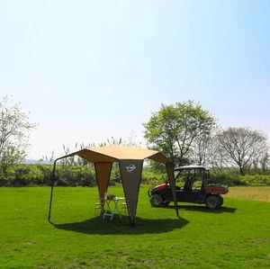 Portable Large Sun Shade Tent Canopy Camping Beach Anti UV Shelter - Picture 1 of 7