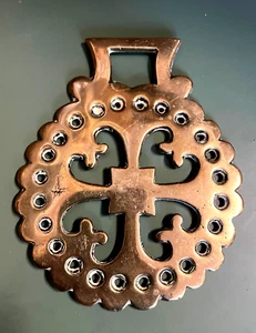 Antique Horse Brass – Early Cast Brass with Getts - Picture 1 of 15