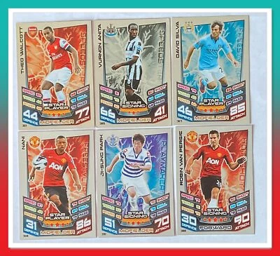 12/13 Topps Match Attax Premier League Trading Cards  -  Star Player - Image 1 of 4
