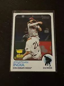 2022 Topps Heritage #131 Jonathan India Gold Cup - Picture 1 of 2