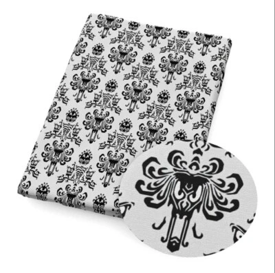 Haunted Mansion SÁBANA DE CUERO SINTÉTICO 8" X 12'" Película 1140868 TEXTURA SUAVE Foto 1 de 2