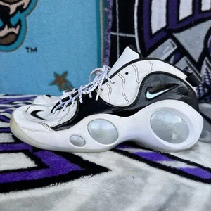 Size 13 - Nike Air Zoom Flight 95 Jason Kidd White/Black DV0820-100 Men’s - Picture 1 of 9