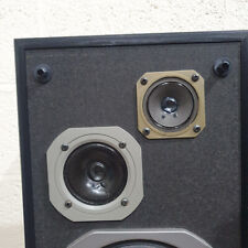 Vintage Pioneer S-Z92 Black Wired 120W 8-Ohm 3 Way Hi-Fi Speakers Pair For Parts