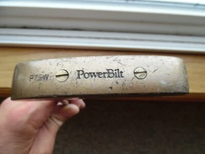 Power Bilt P75w Golf Putter Powerbilt Golf 30.5" Right Handed Wood Insert - Picture 1 of 12