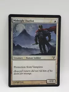 MTG Midnight Duelist Avacyn Restored 27/244 Regular Common Foil - Picture 1 of 2
