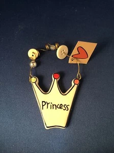 Silvestri Sandra Magsamen Weihnachtspaket Ornament Kronenform Prinzessin Neu mit Etikett - Bild 1 von 6