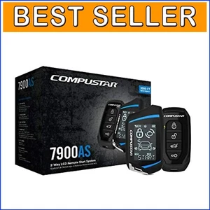 2-Way Interactive LCD Remote Start & Alarm Bundle with Shock Sensor - CS7900-AS - Picture 1 of 9
