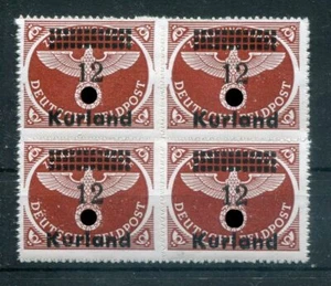 Kurland 4bx Como Bloque De Cuatro ** MNH POSTFRISCH 120EUR (78416 - Imagen 1 de 1