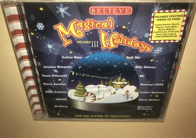 Beleive holiday CD Celine Dion Gloria Estefan NSYNC Destinys Child Luth Vandross Foto 1 de 3