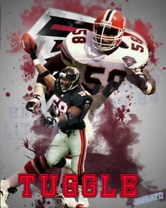 Stampa litografica Atlanta Falcons di Jessie Tuggle 2024 - Foto 1 di 1