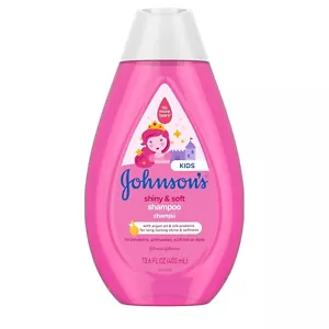 Johnson's Baby Shiny Soft TearFree Kindershampoo mit Arganöl Seide. Kindergeschenk - Bild 1 von 9