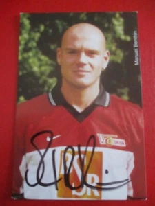 Manuel Benthin Union Berlin Eiserne Autogrammkarte signiert Fussball Bundesliga - Bild 1 von 1