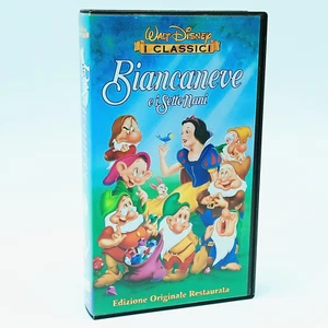 Biancaneve e i Sette Nani VHS Videocassette ORIGINALI Disney - Photo 1/7