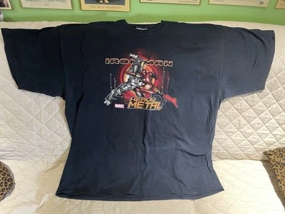 Camiseta de colección para hombre Marvel 2008 Iron Man Heavy Metal 2 X grande ENVÍO GRATIS Foto 1 de 4
