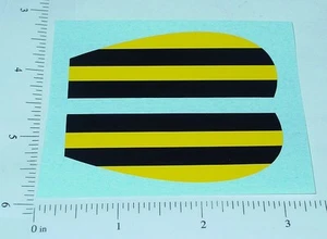 Tonka Vee Plow Snowplow Sticker Pair TK-102 - Picture 1 of 1