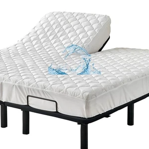 Quilted Waterproof Split Top Queen Mattress Protector for Adjustable Bed 32-3... - Picture 1 of 9