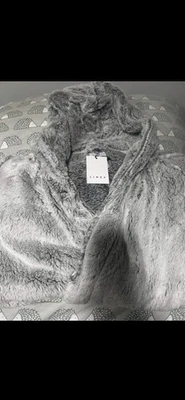Linea Bath Robe Grey Dressing Gown - Image 1 of 4